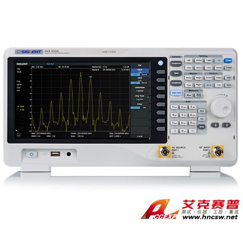 鼎陽SIGLENT SVA1015X矢量網絡分析儀&頻譜分析儀