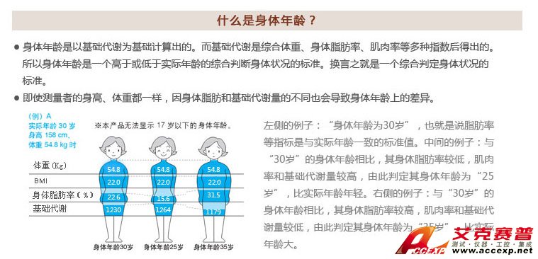 綜合判定身體狀況的標準&mdash;身體年齡