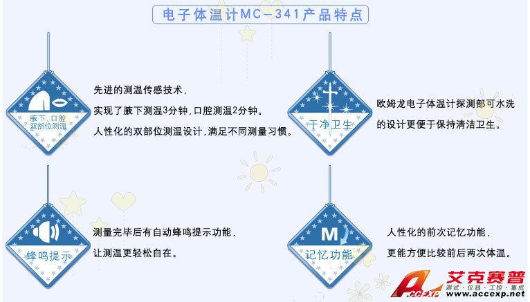 家庭用電子體溫計，口腔、腋下測量，可水洗方便清潔