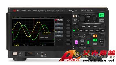 keysight是德 EDUX1052A 示波器：50 MHz，2 個模擬通道NEW!